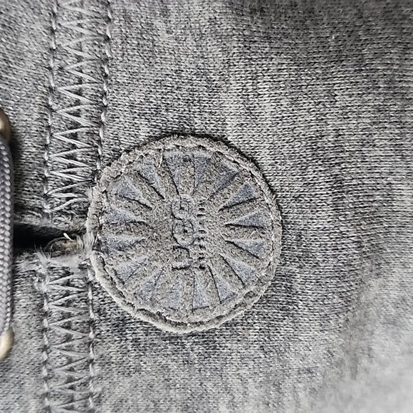 RARE! UGG Heathered Gray Jersey Knit Lightweight Boots in Size 5 - Picture 6 of 11